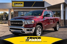 Used 2022  Ram 1500 Big Horn 4x4 Crew Cab 5'7" Box at The Truck Farm near Easley&comma; SC