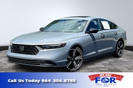  2024 Honda Accord Hybrid Sport Sedan at The Gilstrap Family Dealerships near Easley, SC