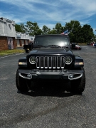  2020 Jeep Wrangler Unlimited 4d SUV 4WD Sahara at The Truck Farm near Easley&comma; SC