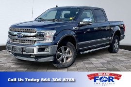  2020 Ford F-150 4WD SuperCrew Lariat 5 1&sol;2 at The Gilstrap Family Dealerships near Easley&comma; SC