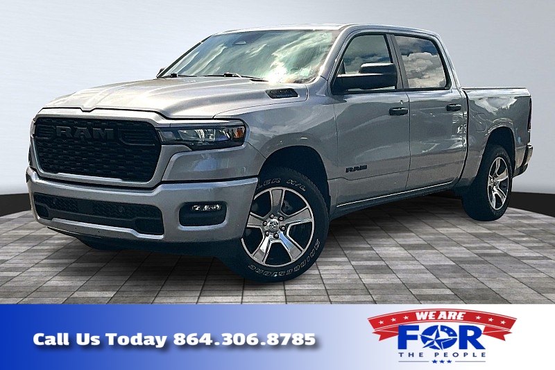 Used 2025  Ram 1500 4WD Tradesman Crew Cab 5'7" Box at The Gilstrap Family Dealerships near Easley, SC