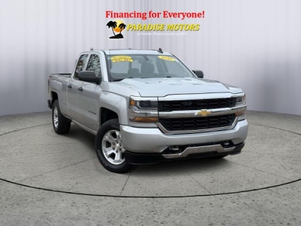Used 2016 Chevrolet Silverado 1500 4WD Double Cab Work Truck at Paradise Motors near Lansing, MI