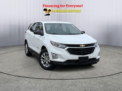 Used 2018 Chevrolet Equinox 4d SUV FWD LS at Paradise Motors near Lansing, MI