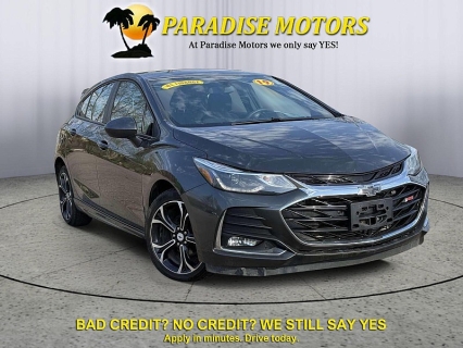 Used 2019 Chevrolet Cruze 4d Hatchback LT at Paradise Motors near Lansing, MI