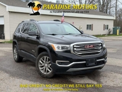 Used 2017  GMC Acadia 4d SUV AWD SLE-2 I4 at Paradise Motors near Lansing&comma; MI