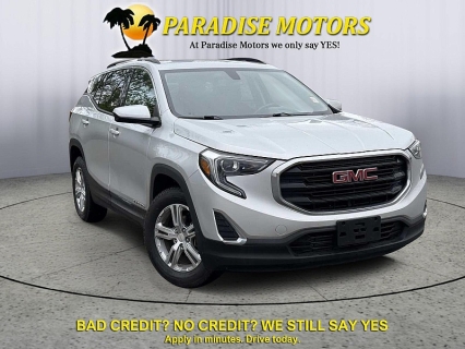 Used 2018 GMC Terrain 4d SUV FWD SLE 1.5L Turbo at Paradise Motors near Lansing, MI
