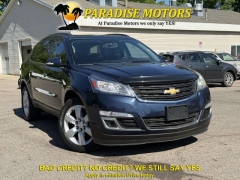  2016 Chevrolet Traverse 4d SUV AWD LT w&sol;1LT at Paradise Motors near Lansing&comma; MI