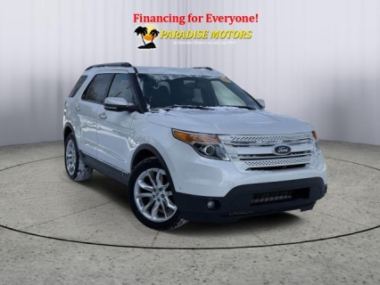 Used 2012 Ford Explorer 4d SUV 4WD Limited at Paradise Motors near Lansing, MI