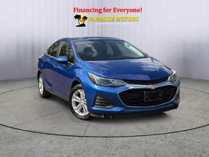 Used 2019 Chevrolet Cruze 4d Sedan LT at Paradise Motors near Lansing, MI