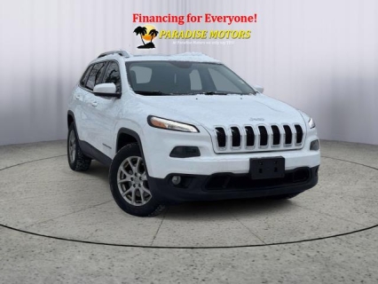 Used 2016 Jeep Cherokee 4d SUV 4WD Latitude V6 at Paradise Motors near Lansing, MI