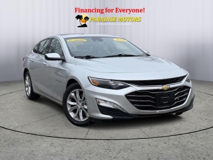 Used 2020 Chevrolet Malibu 4d Sedan LT at Paradise Motors near Lansing, MI