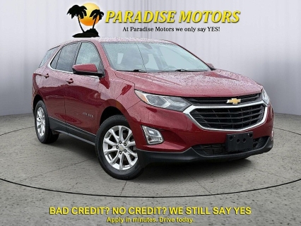 Used 2018 Chevrolet Equinox 4d SUV FWD LT w/1LT at Paradise Motors near Lansing, MI