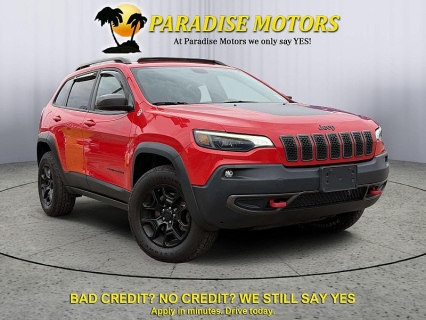 Used 2019 Jeep Cherokee Trailhawk Elite 4x4 at Paradise Motors near Lansing, MI