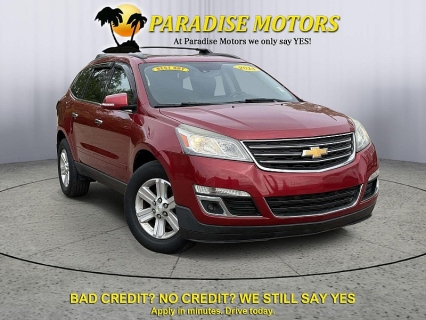 Used 2014 Chevrolet Traverse 4d SUV AWD LT2 at Paradise Motors near Lansing, MI