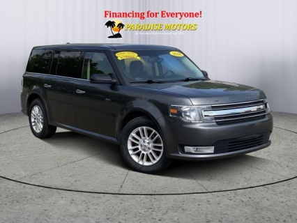 Used 2018 Ford Flex 4d SUV AWD SEL at Paradise Motors near Lansing, MI