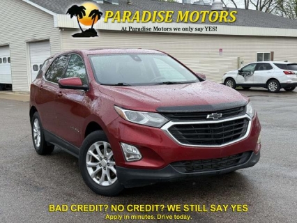 Used 2020 Chevrolet Equinox 4d SUV FWD LT w/2FL at Paradise Motors near Lansing, MI