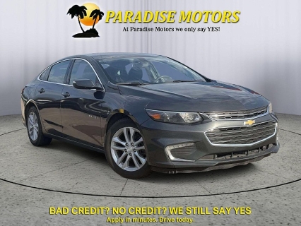 Used 2016 Chevrolet Malibu 4d Sedan LT w/1LT at Paradise Motors near Lansing, MI