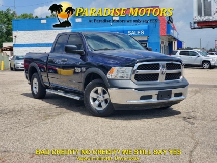 Used 2014 Ram 1500 4WD Quad Cab Tradesman at Paradise Motors near Lansing, MI