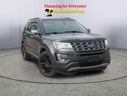 Used 2017 Ford Explorer 4d SUV 4WD Limited at Paradise Motors near Lansing, MI