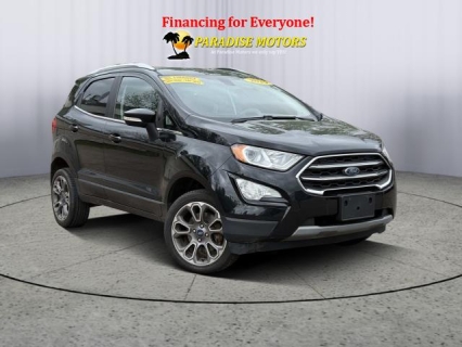 Used 2019 Ford EcoSport 4d SUV 4WD Titanium at Paradise Motors near Lansing, MI