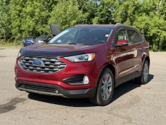 Used 2019  Ford Edge 4d SUV AWD Titanium at Paradise Motors near Lansing&comma; MI