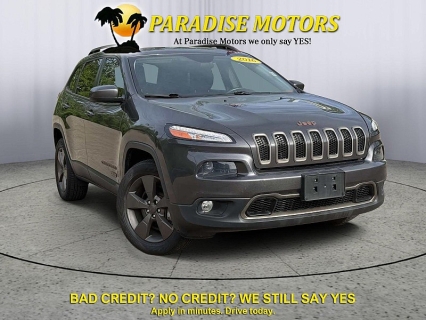 Used 2016 Jeep Cherokee 4d SUV 4WD Latitude V6 at Paradise Motors near Lansing, MI