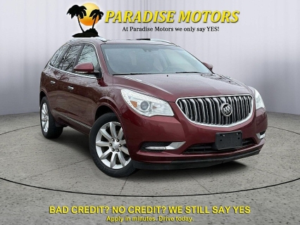 Used 2017 Buick Enclave 4d SUV AWD Premium at Paradise Motors near Lansing, MI