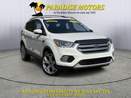Used 2017 Ford Escape 4d SUV 4WD Titanium at Paradise Motors near Lansing, MI