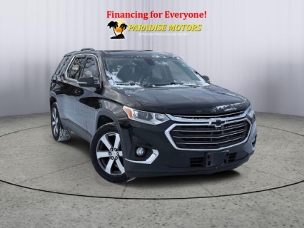Used 2018 Chevrolet Traverse 4d SUV AWD LT Leather at Paradise Motors near Lansing, MI