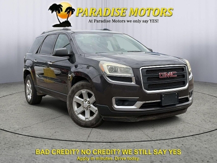 Used 2013 GMC Acadia 4d SUV FWD SLE-2 at Paradise Motors near Lansing, MI