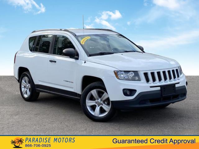 Used 2015  Jeep Compass 4d SUV FWD Sport at Paradise Motors near Lansing, MI