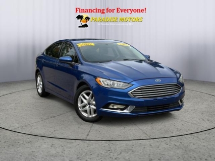 Used 2017 Ford Fusion 4d Sedan SE 1.5L EcoBoost at Paradise Motors near Lansing, MI