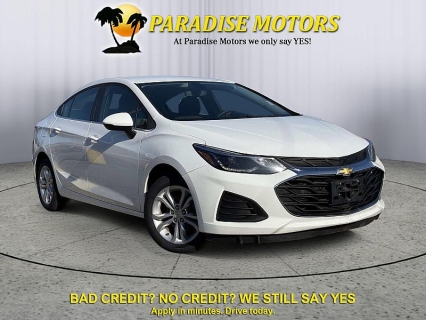 Used 2019 Chevrolet Cruze 4d Sedan LT at Paradise Motors near Lansing, MI