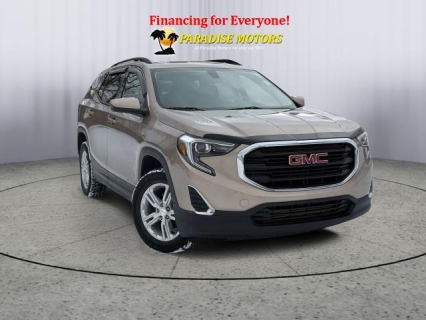 Used 2018 GMC Terrain 4d SUV AWD SLE 1.5L Turbo at Paradise Motors near Lansing, MI