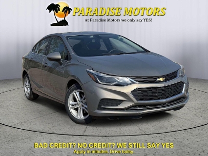 Used 2018 Chevrolet Cruze 4d Sedan LT Auto at Paradise Motors near Lansing, MI