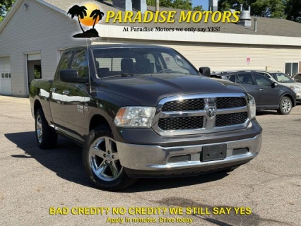 Used 2017 Ram 1500 4WD Quad Cab SLT at Paradise Motors near Lansing, MI