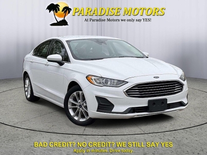Used 2019 Ford Fusion 4d Sedan FWD SE 1.5L EcoBoost at Paradise Motors near Lansing, MI
