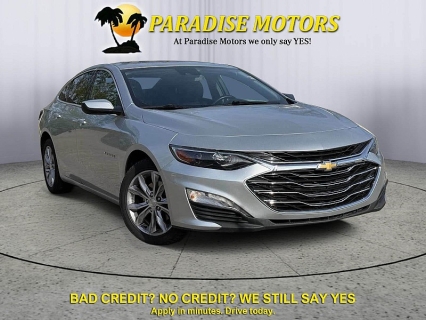 Used 2020 Chevrolet Malibu 4d Sedan LT at Paradise Motors near Lansing, MI