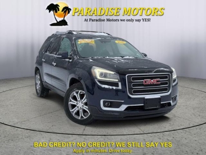 Used 2016 GMC Acadia 4d SUV AWD SLT-2 at Paradise Motors near Lansing, MI