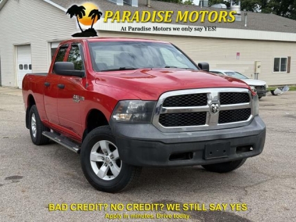 Used 2018 Ram 1500 4WD Quad Cab Tradesman at Paradise Motors near Lansing, MI