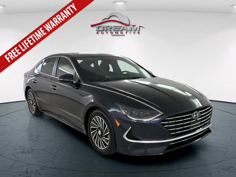 Used 2021 Hyundai Sonata Hybrid Limited with VIN KMHL54JJ9MA027125 for sale in Kansas City