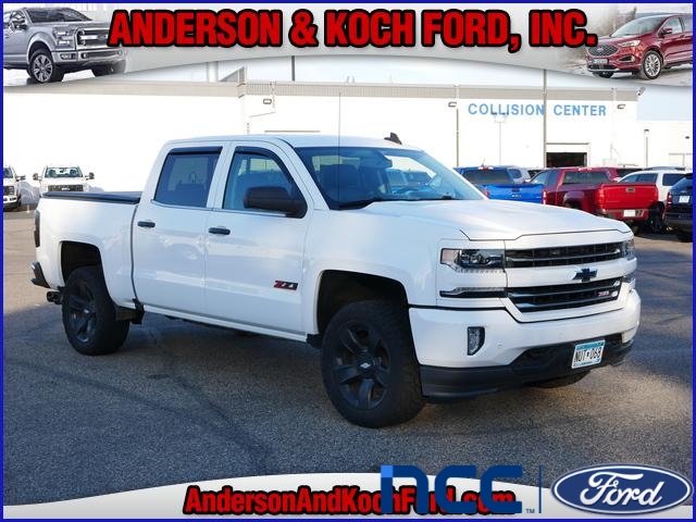 Used 2017  Chevrolet Silverado 1500 4WD Crew Cab 143.5" LTZ w/2LZ at Promax Automotive near Bettendorf, IA