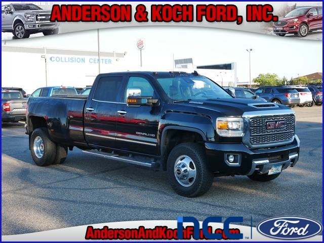 Used 2018  GMC Sierra 3500 4WD Crew Cab Denali DRW at Promax Automotive near Bettendorf, IA