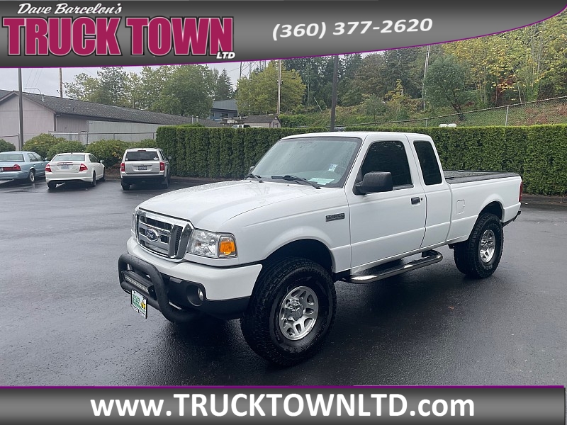 White 2010 Ford Ranger Pickup Truck 4X2 Automatic