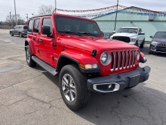 Used 2020  Jeep Wrangler Unlimited 4d SUV 4WD Sahara at City Wide Auto Credit near Toledo&comma; OH