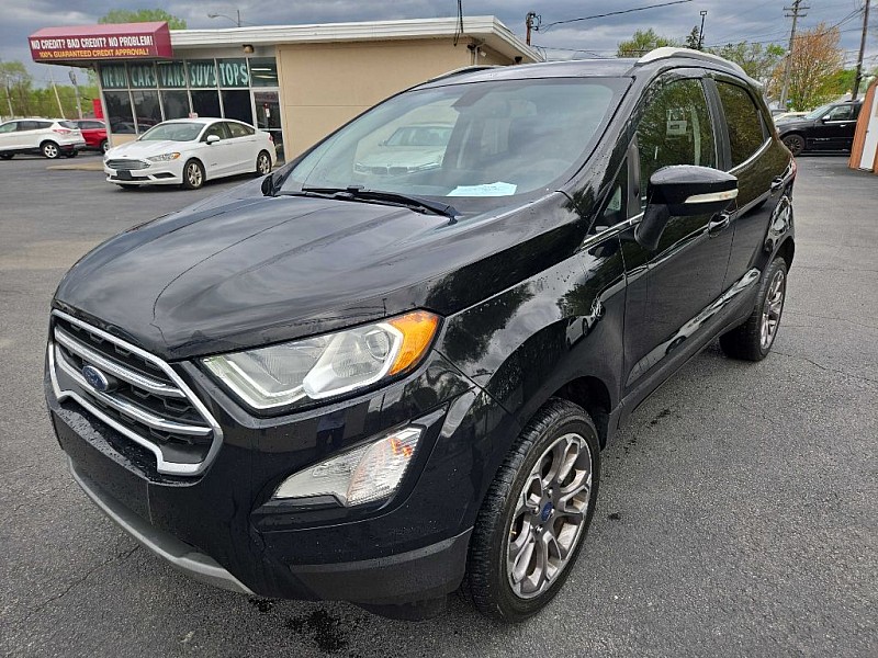 Used 2019  Ford EcoSport 4d SUV 4WD Titanium at City Wide Auto Credit near Toledo, OH