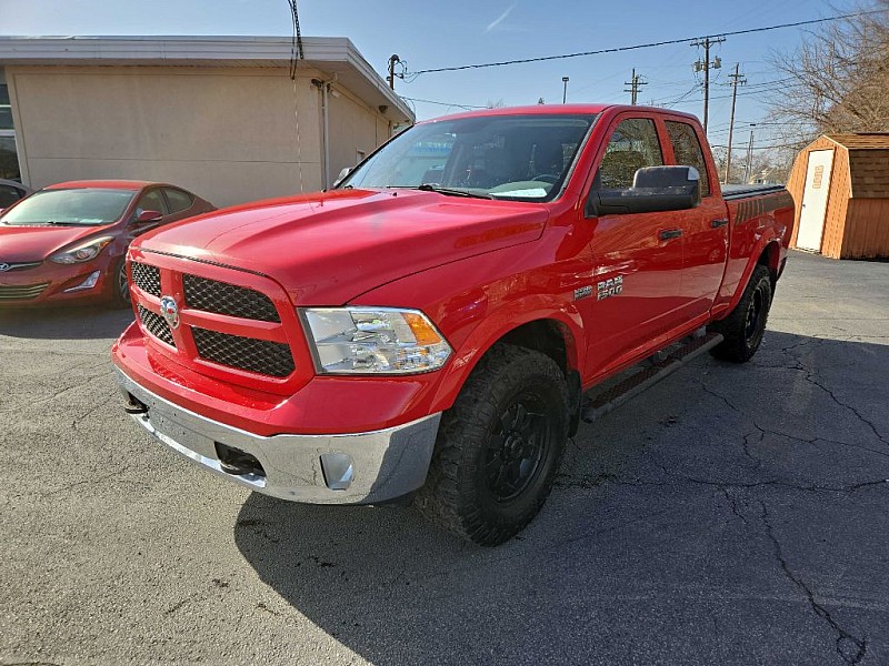 Used 2013  Ram 1500 4WD Quad Cab Outdoorsman at City Wide Auto Credit near Toledo, OH