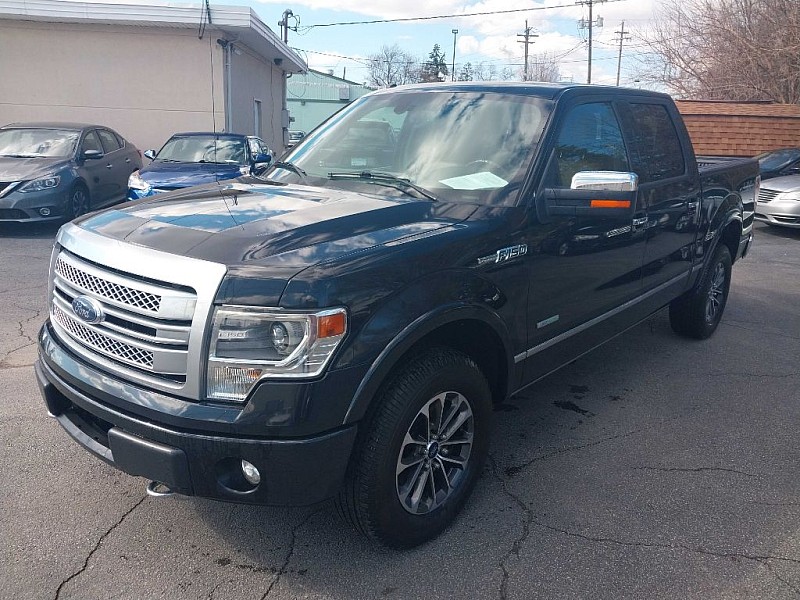 Used 2014  Ford F-150 4WD Supercrew Platinum 5 1/2 at City Wide Auto Credit near Toledo, OH