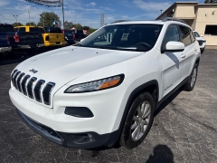 Used 2017  Jeep Cherokee 4d SUV 4WD Limited V6 at City Wide Auto Credit near Toledo&comma; OH