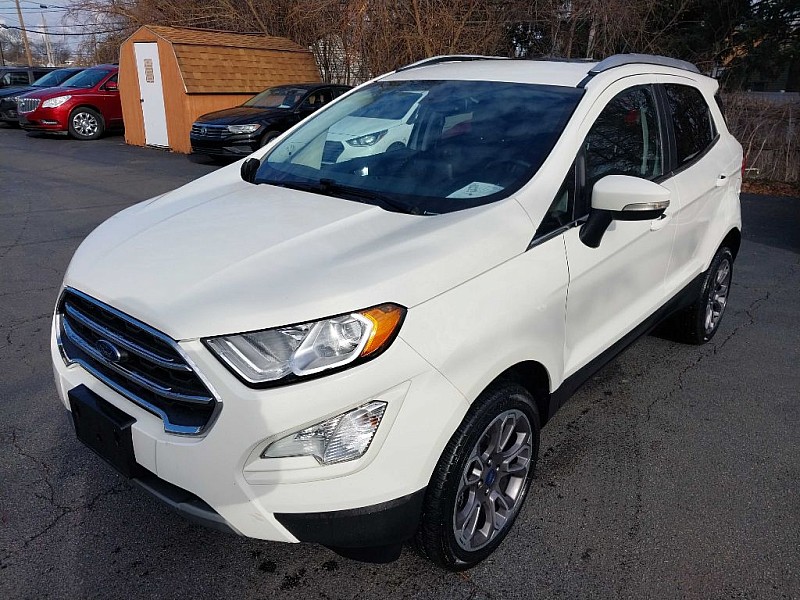 Used 2020  Ford EcoSport 4d SUV 4WD Titanium at City Wide Auto Credit near Toledo, OH